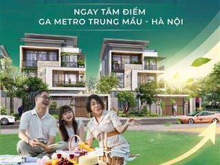 Chính thức mở bán biệt thự view sông trên tuyến vành đai 3. chỉ 58tr/m2