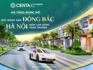 Sở hữu biệt thự view sông giá chỉ từ 58 triệu/m2 duy nhất tại đông bắc thủ đô!