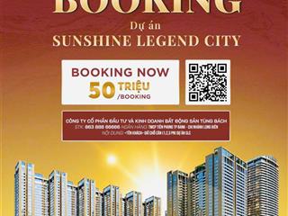 Chính thức nhận booking căn hộ sunshine legend city đối diện vin2 mặt tiền ct(hà nội  hải phòng)