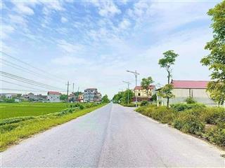 Cc gửi bán 1 lô duy nhất kdkênh, ninh xá thuận thành bắc ninh mặt tỉnh lộ 281 gần kcn thuận thành 1
