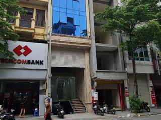 Toà Văn phòng 8 tầng kinh doanh phố Nghĩa Đô, Cầu Giấy. Ô tô tránh. 81m*mt 5m, hơn 40 tỷ