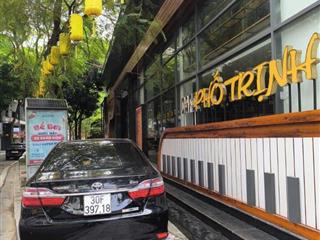 Bán Đất phố Trịnh Công Sơn. Sổ 179m2- mt 9m ô tô tránh, xây Khách sạn, Nhà hàng, Apartment