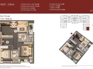 Bán căn 14 căn 2.5pn góc tòa rose tại hoàng huy commerce diện tích 70.59m2 giá 3.xtỷ. 0528 758 ***