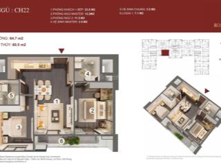 Bán căn 22 và 19 tòa rose hoàng huy commerce dtsd 60.5m2 hướng đông nam giá 2.6x tỷ.  0528 758 ***