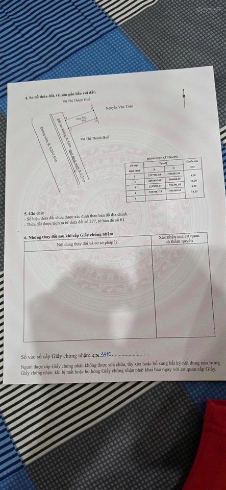 Bán đất bán đất tại đường đức phong, xã đại đồng, kiến thụy, hải phòng, giá 1,8 tỷ, diện tích 61 m2