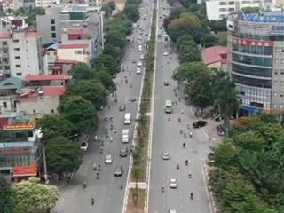 Cần bán nhanh  tòa nhà văn phòng  kinh doanh  mặt phố hoàng quốc việt  215m2  90 tỷ