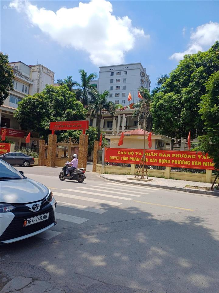 Văn quán phân khúc hiếm  mặt trước ô tô  mặt sau ngõ 2m  58m  5 tầng  12.8 tỷ