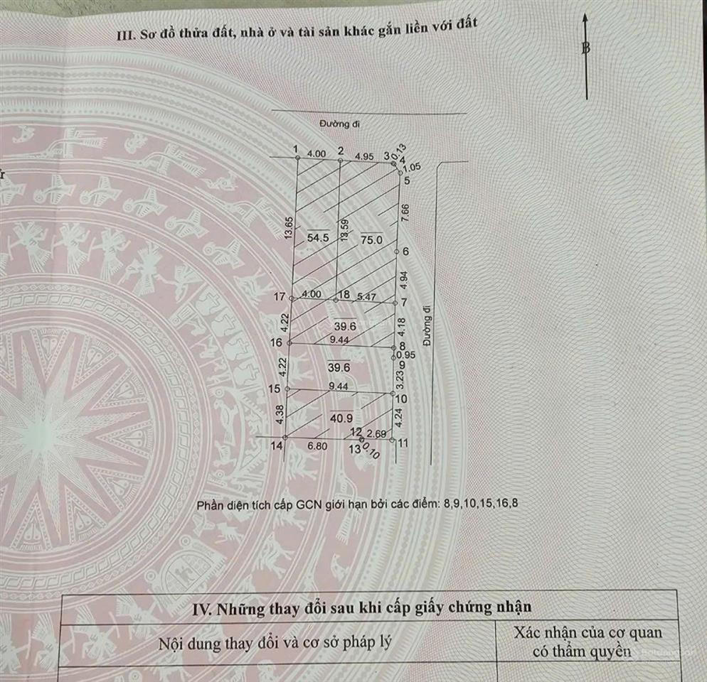 Cần bán đất vân côn, hoài đức.