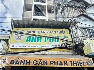 Bán tòa căn hộ dịch vụ 16p + penthoue mặt tiền đường tân mỹ đối diện trường đh marketing p. ttt q7