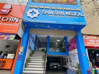 Cho thuê toà nhà mặt phố vip. diện tích 100m2, thiết kế 08 tầng và 01 hầm. mt 6m. pccc chuẩn.