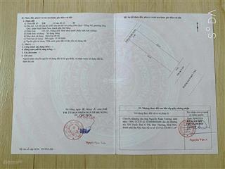 Chính chủ bán lô b2.100 hói kiểng 27 đông nam sạch, gần sông, gần biển, gần tttp đn