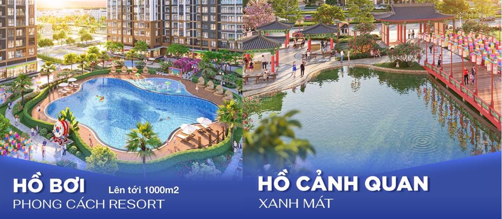 1.89 tỷ sở hữu căn 45.9m2 view hồ bơi 100% tại tòa a3 vinhome kpark thanh hóa