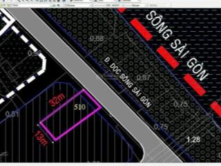 Bán mặt tiền sông sài gòn bình mỹ củ chi dt 443.4m. vị trí đẹp dân cư đông, khí hậu mát mẽ