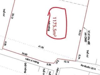 Bán đất / sông sài gòn dt 2290m có 1175m thổ cư. vị trí đẹp khu vực đang phát triển