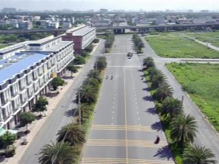 Cho thuê shophouse the sol city, cần giuộc, long an. dt 5*20m. giá 10 triệu/tháng