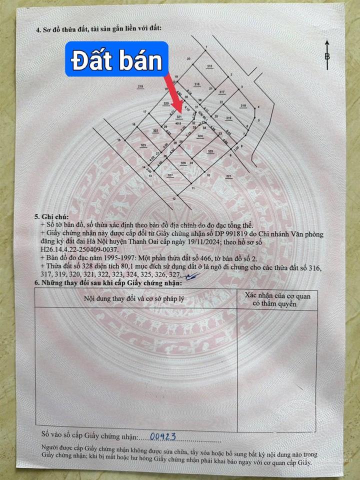 Cần bán lô góc 40,5m đất giáp khu đấu giá văn quán, xã đỗ động &khu c vin olympic 10.000ha 3,45 ty
