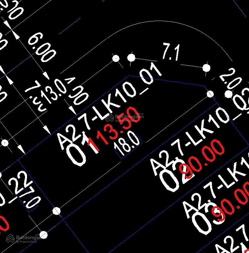 Thiện chí bán lô đất liền kề góc thanh hà,dt 113.5m2 đường 14 x 14 hướng tây bắc  0981 538 ***