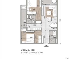 Bán chuyển nhượng căn hộ tại melody linh đàm  loại căn hộ 2pn tại toà n04  bao rẻ