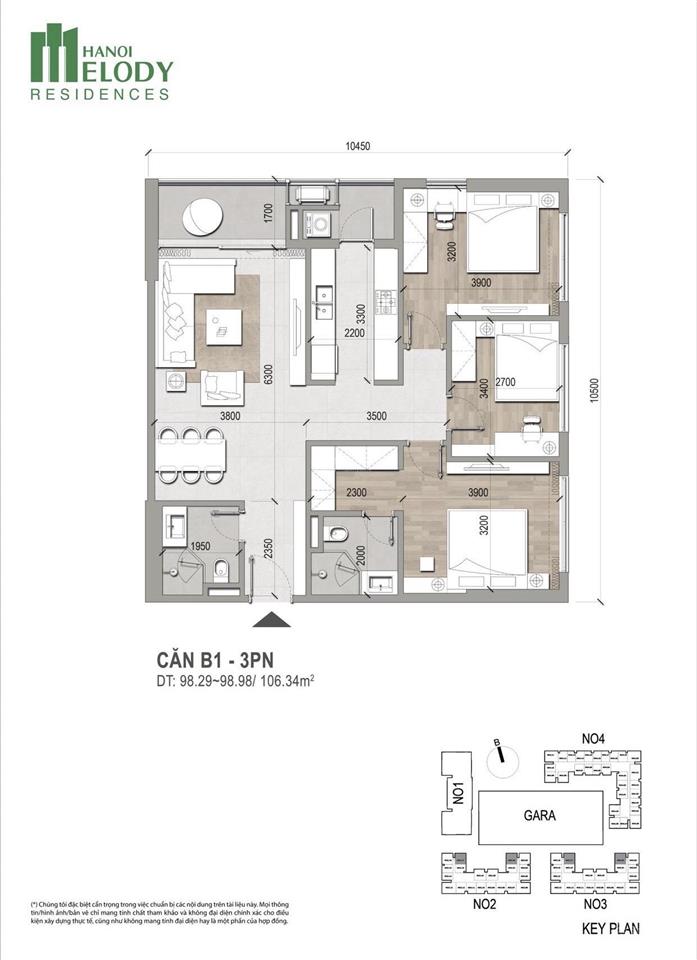 Tư vấn chuyên sâu dự án melody linh đàm  quỹ căn chuyển nhượng có 1 0 2  giá bán bao rẻ 2pn & 3pn