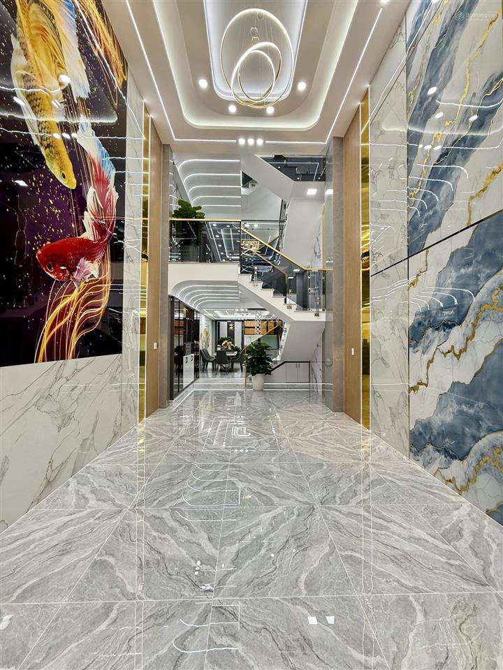 Nhà bên trường học đường thạnh lộc 29, dt4mx20m, lửng, 3lầu, 4pn, p.thờ, gara ô tô, giá 7,55 tỷ