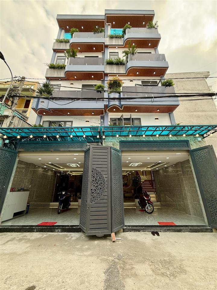 Nhà bên trường học, đường trần thị năm, dt 4,5x12m, lửng, 3lầu, 4pn, gara ô tô, sân thượng