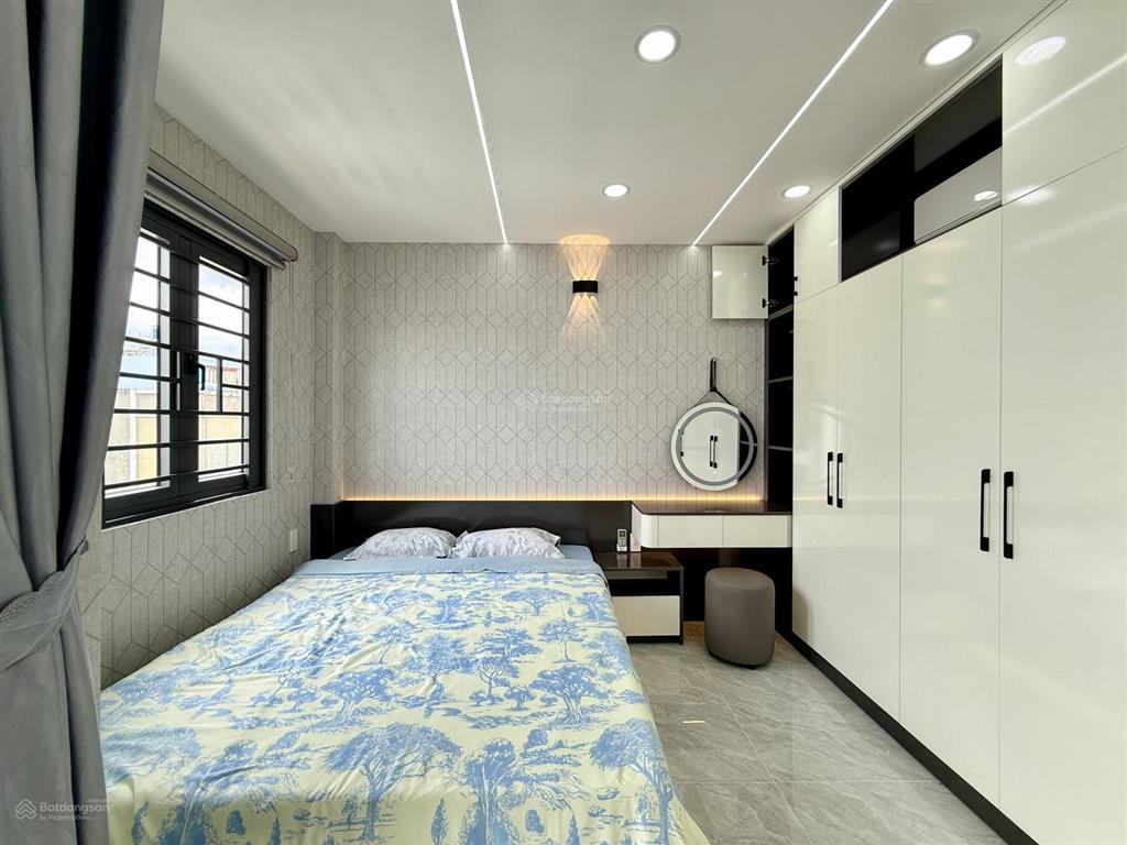 Nhà hẻm xe hơi đường tx 25, dt4x13m, lửng, 3 lầu, gara ô tô, 4pn, sân thượng trước sau, 6tỷ