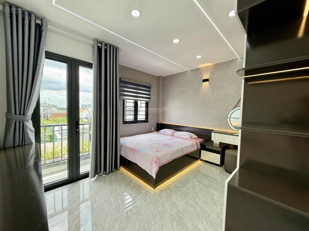 Nhà hẻm xe hơi đường tx 25, dt4x13m, lửng, 3 lầu, gara ô tô, 4pn, sân thượng trước sau, 6tỷ