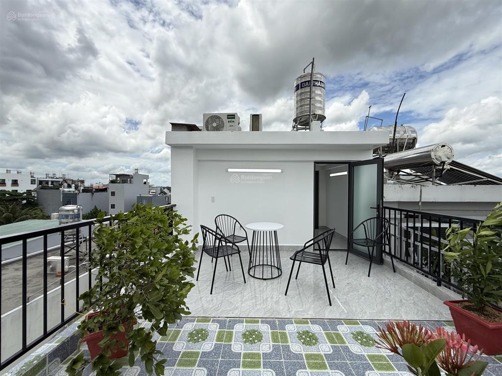 Nhà hẻm xe hơi đường tx 25, dt4x13m, lửng, 3 lầu, gara ô tô, 4pn, sân thượng trước sau, 6tỷ