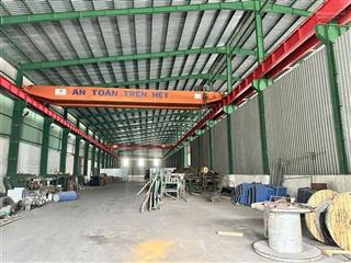 Cho thuê xưởng 1000mv, 2500mv, 5000mv gần quốc lộ 1a