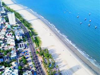 Bán lô đất đường 7.5m hồ thấu thông sát biển mân thái chỉ 200m  dt 180m2 ngang 7.2m giá tốt