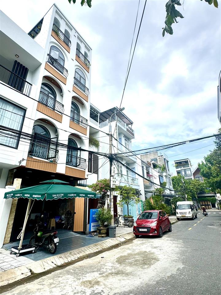 Bán đất mặt tiền hoàng xuân nhị trung tâm hoà cường  dt 88m2 ngang 5m  sẵn nhà cho thuê