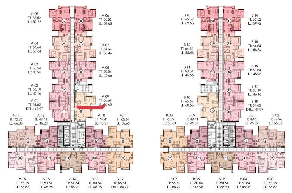 Cho thuê căn hộ conic riverside 2pn1w, giá 7 triệu/tháng, có ban công,   0979 695 ***