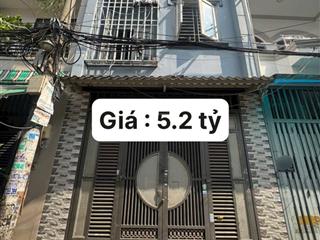 Bán nhà 2 tầng , hẻm thông xe hơi . q.tân phú đ.lê thúc hoạch . dt  4x11m