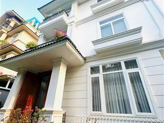 Biệt thự 240m2 sân vườn, hồ bơi trục thái thuận  p. an phú  quận 2. dt 12x20 giá 58 tỷ