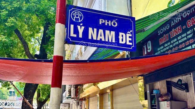Siêu hiếm! bán nhà phân lô, bên dãy chẵn, 2 thoáng, ôtô, phố lý nam đế, dt 46m x 5 tầng, mt 3,9m