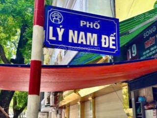 Siêu hiếm! bán nhà phân lô, bên dãy chẵn, 2 thoáng, ôtô, phố lý nam đế, dt 46m x 5 tầng, mt 3,9m