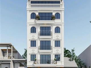 Bán nhà lô góc, 3 mặt thoáng, ôtô tránh, kd sầm uất, phố hoàng quốc việt, dt 100m x 7 tầng, mt 4,8m