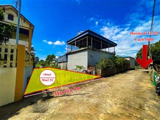 Rẻ nhất bình yên 22tr/m2. cần bán gấp 184m2 trục chính sen trì  bình yên. đường ô tô vào tận đất