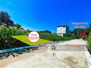 Chính chủ bá gấp 76.5m2 sen trì, bình yên. cách tl420 chỉ 300m. đường vào ô tô tránh nhau