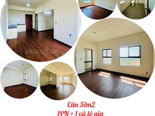 Bán căn hộ 1pn + 1 view đông nam thoáng mát siêu đẹp  nhà mới 100%  miễn phí quản lý