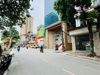 Toà building mặt phố trịnh đình cửu, thanh xuân 8nổi 1hầm, thang máy nhập khẩu lô góc 180m2, mt 10m