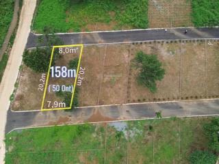 Còn 1 lô duy nhất s = 158,5m2 vuông vắn, giá rẻ đầu tư chỉ loanh quanh 1 tỷ, sẵn sổ hồng
