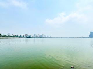 Bán mảnh đất mặt hồ tây phố trích sài, thoáng trước sau, dt 145m2, mt 6,5m, view hồ tây