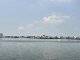 Bán mảnh đất mặt phố nguyễn đình thi, tây hồ, view hồ tây, 2 mặt thoáng, dt 90m2, mt 6,5m.