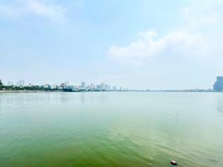 Bán mảnh đất mặt hồ tây phố trích sài, thoáng trước sau, dt 145m2, mt 6,5m, view hồ tây