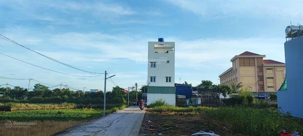 Bán đất cực đẹp ngay trường thcs hưng long, bình chánh 5x24m thổ cư. giá giảm còn 3.25 tỷ tl