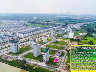 Siêu hiếm bán đất dịch vụ vân canh mặt đường vành đai 3.5, 5072160m2 giá đầu tư, đột phá mạnh