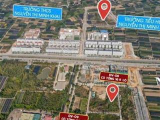 Quỹ căn đất dịch vụ tây tựutrục tây thăng long, 6080m2, đường 12,17,24,30,46m,2 mặt đường, lô góc