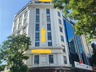 Siêu vip, độc nhất vô nhị, building mặt phố trần thái tông, lô góc,210m2, 2 mặt phố trung tâm c.g