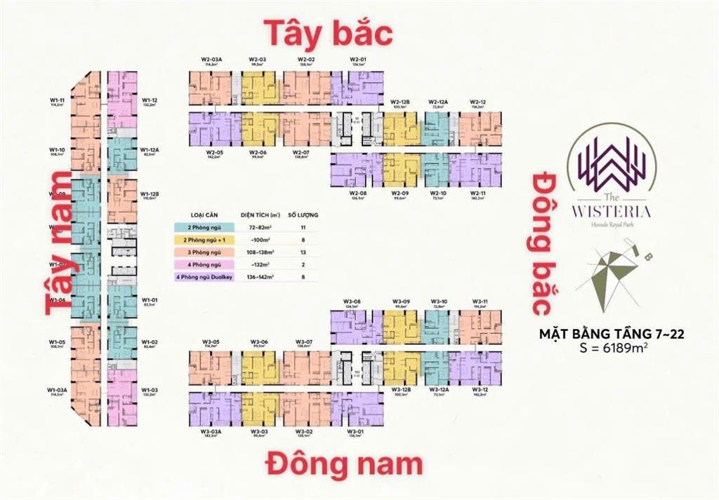 Bán cc the wisteria, 7,98 tỷ, 100m2, 3pn, 2wc tại đường 32, hoài đức, hà nội